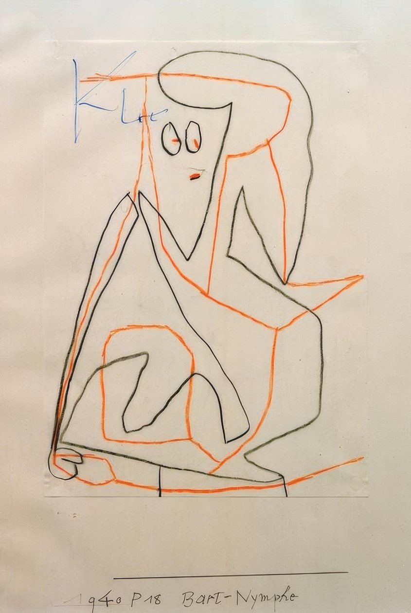 Bart Nymph de Paul Klee