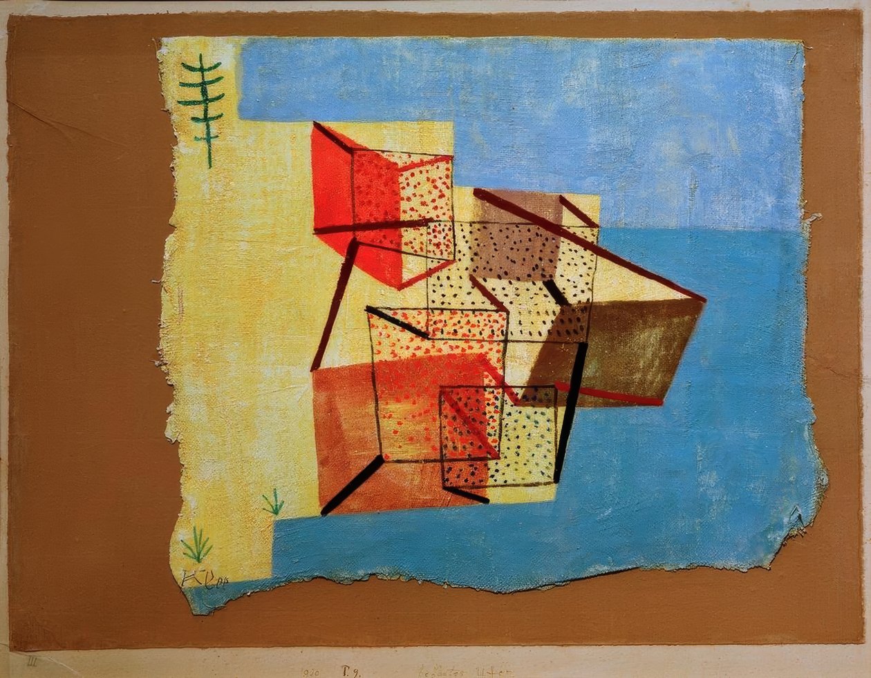 Costa cultivada de Paul Klee