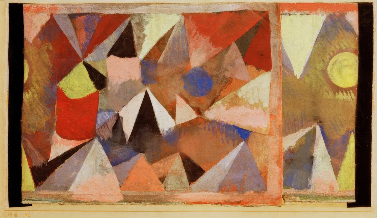 montanhas de Paul Klee