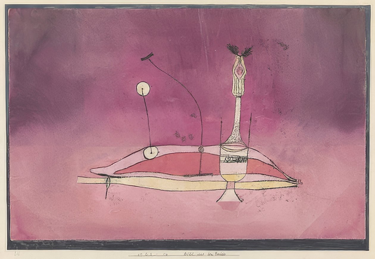Imagem do boudoir. 1922, 14 de Paul Klee