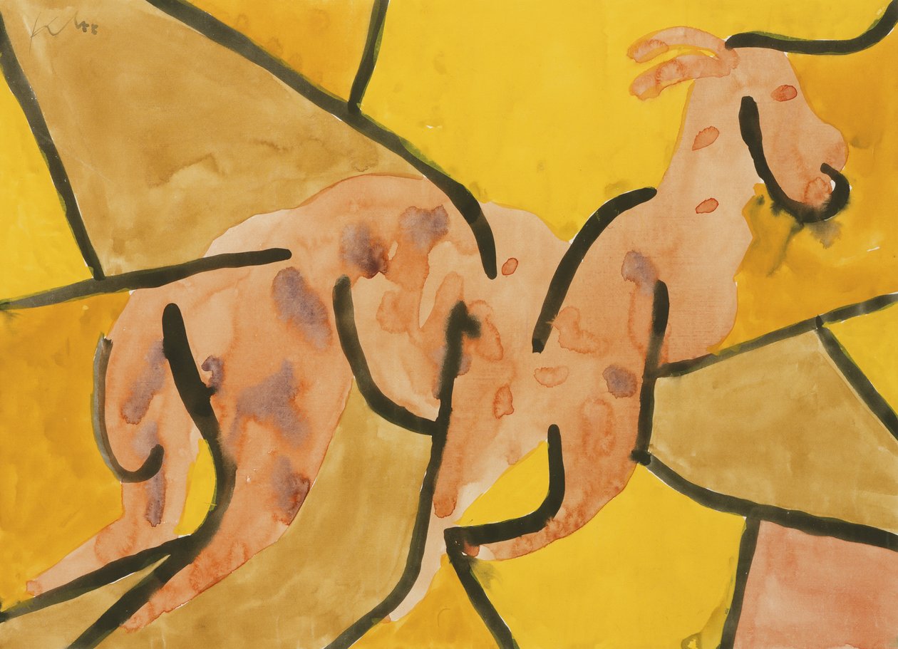 O bode estourar de Paul Klee