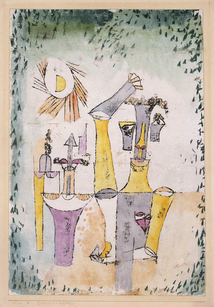 Magia Negra; Mágico Negro de Paul Klee