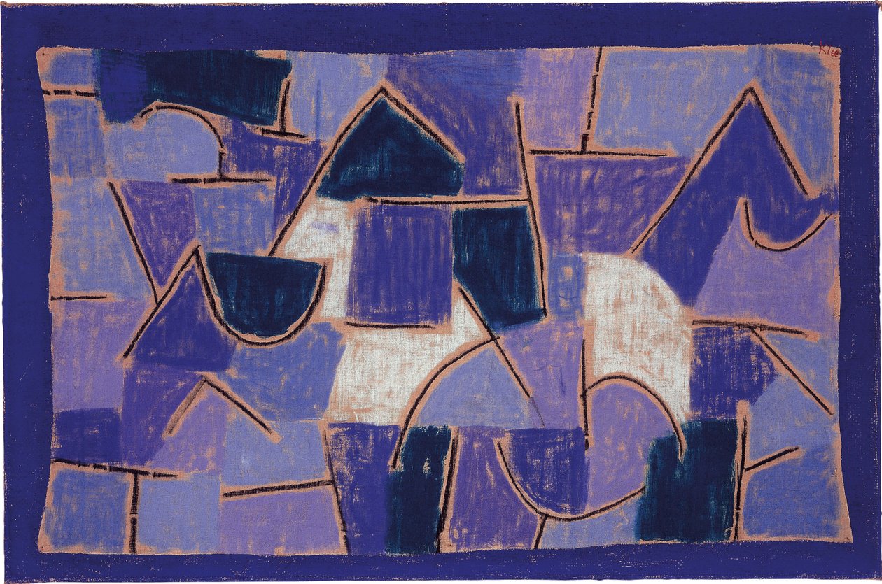 Noite Azul, 1932. de Paul Klee