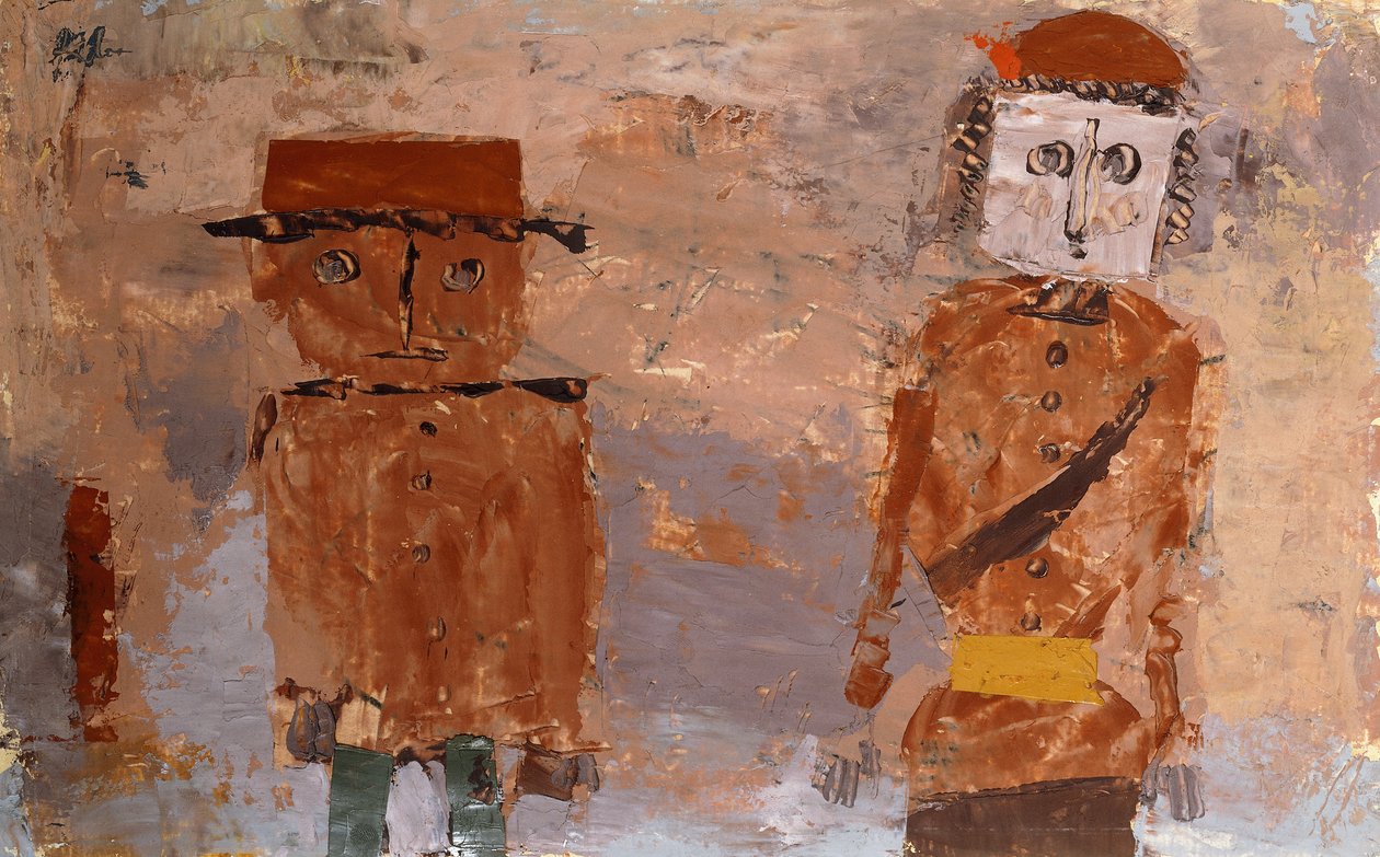 Noivos no Outono da Vida; Noivos no Outono de Leben de Paul Klee