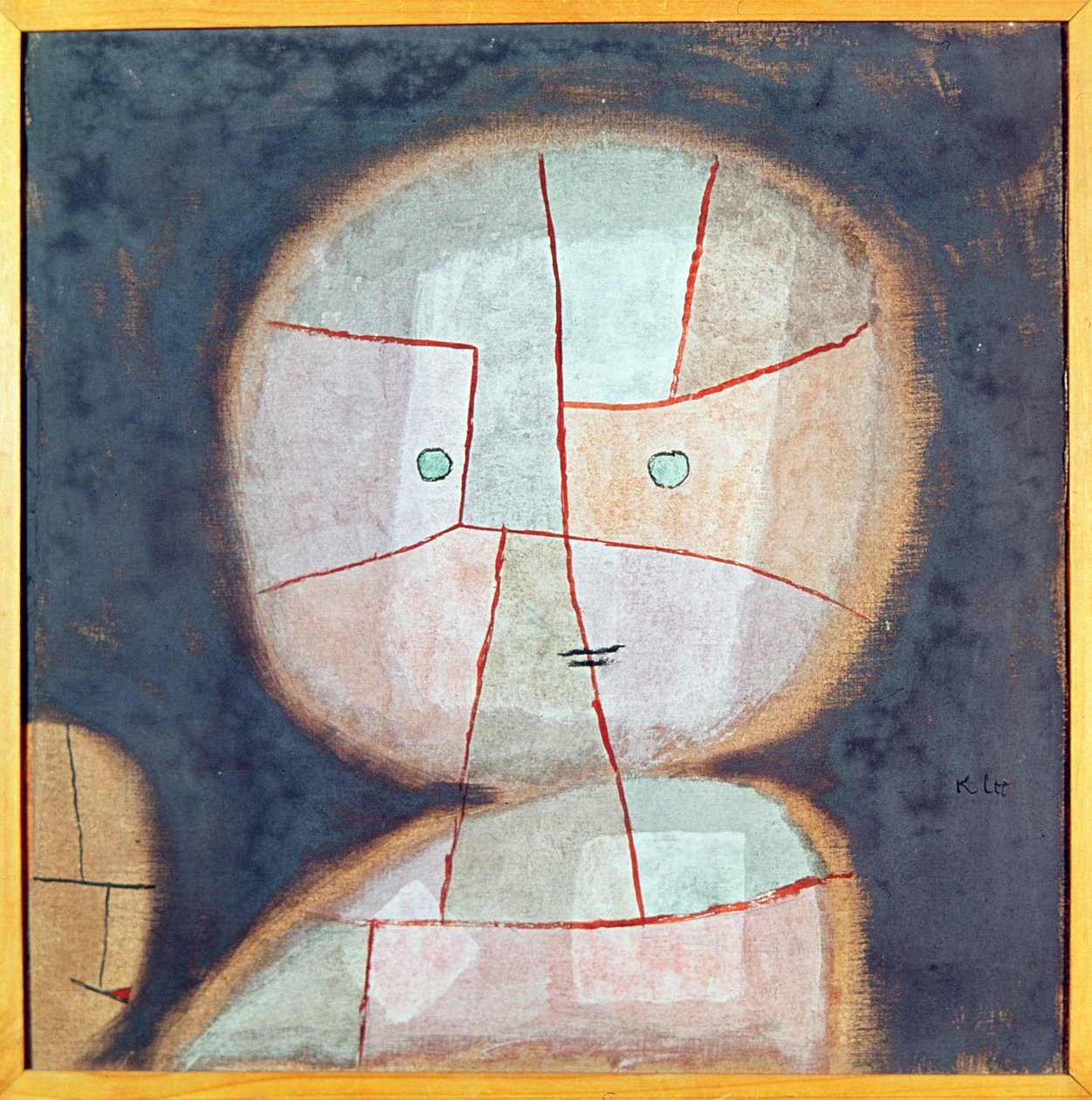Busto de uma criança de Paul Klee