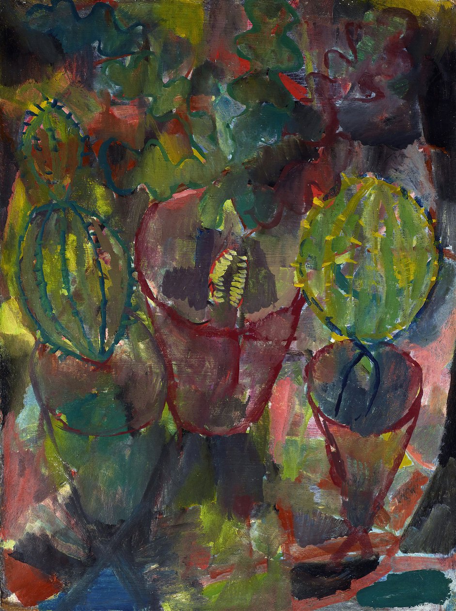 Cactos, 1912. de Paul Klee