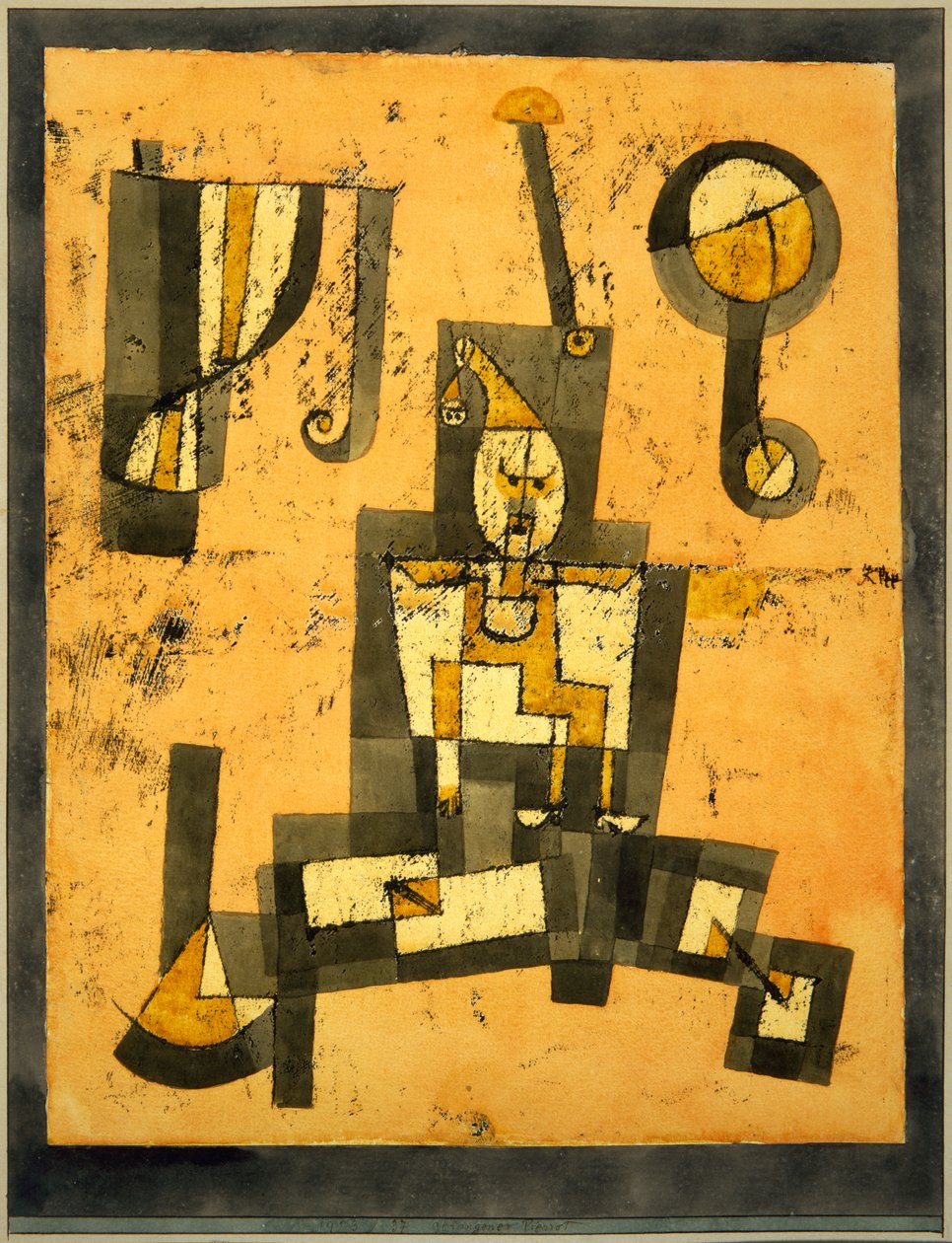 Pierrot cativo de Paul Klee