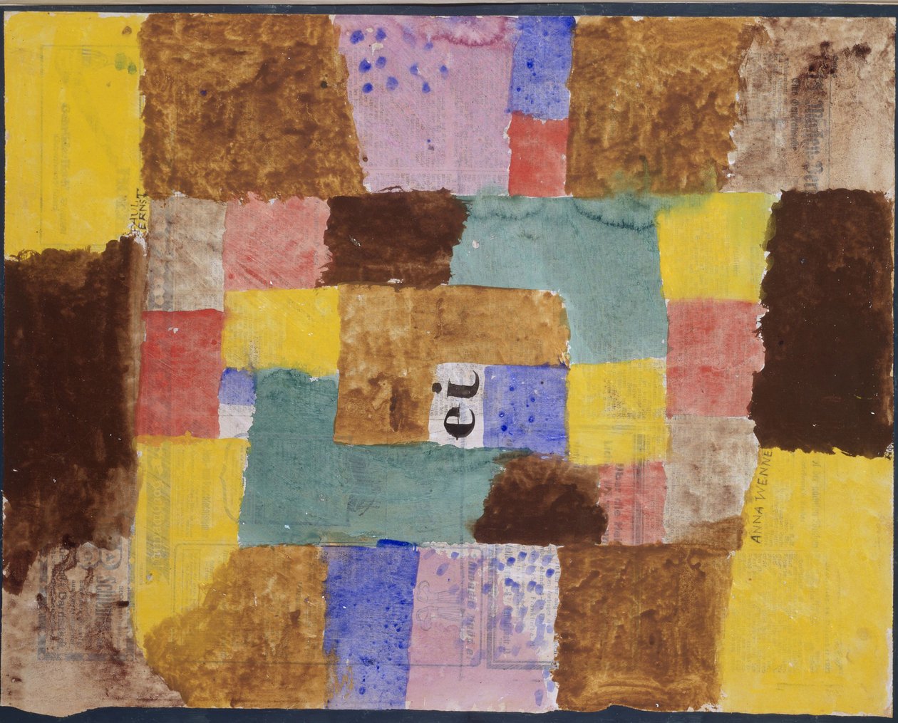 Memória centrífuga, 1923 de Paul Klee