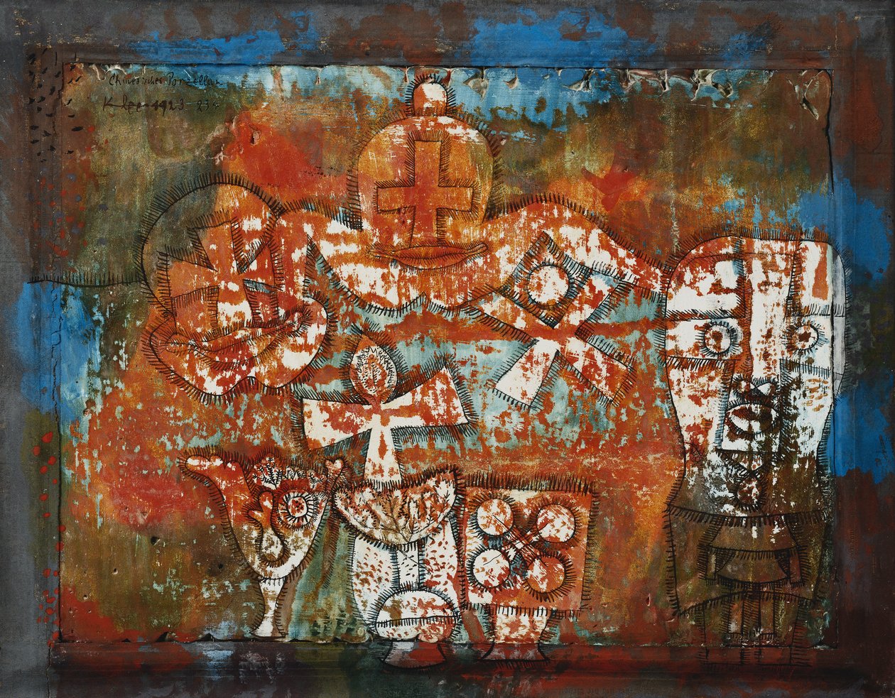 Porcelana chinesa; porcelana chinesa de Paul Klee