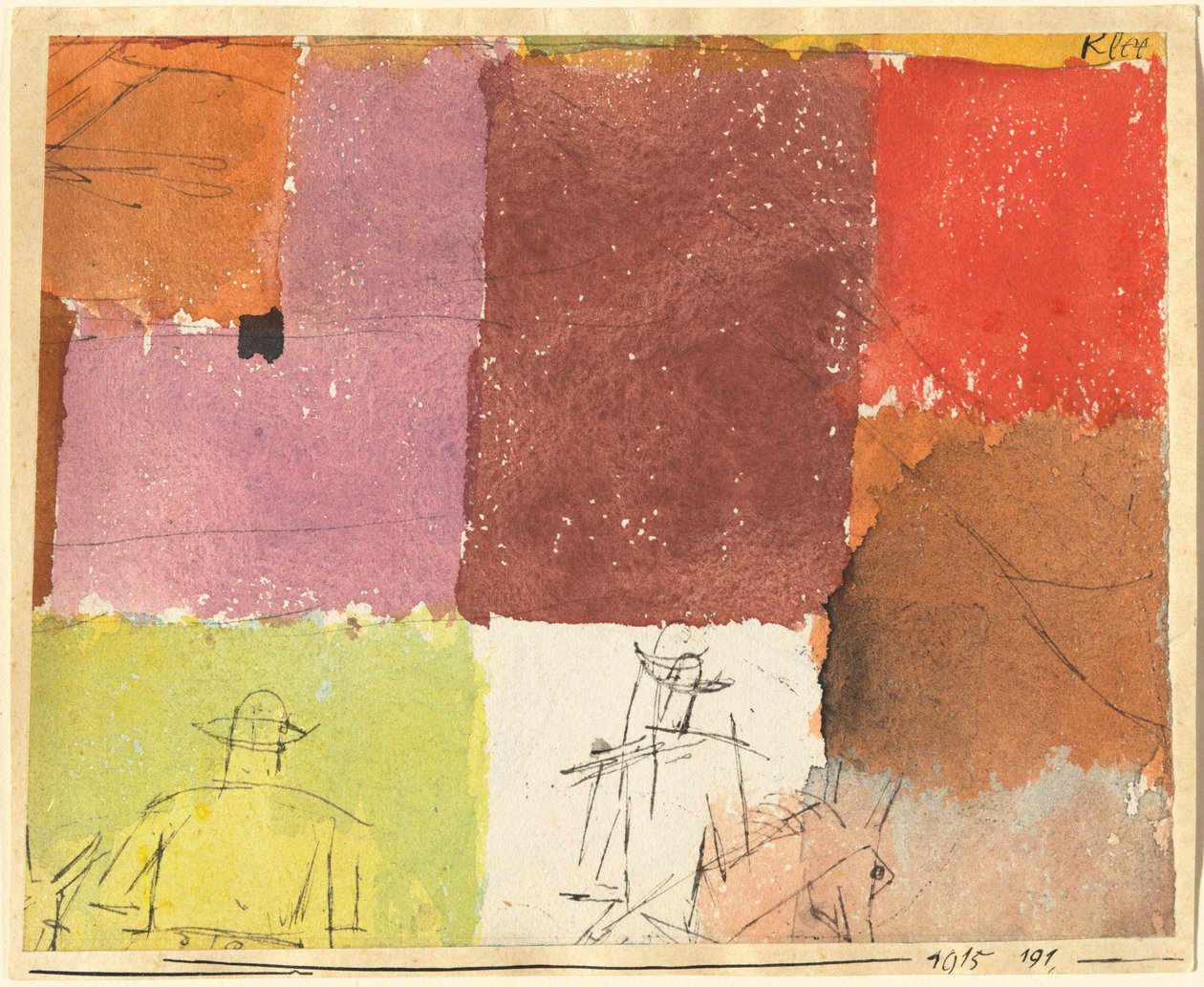 Composição com Figuras de Paul Klee
