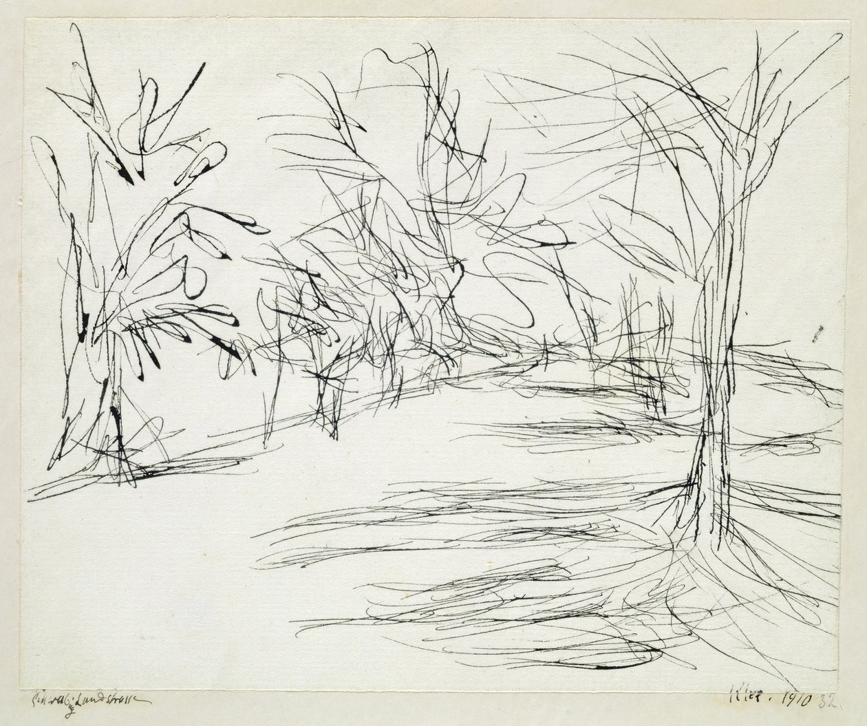 Estrada rural para Schwaing de Paul Klee