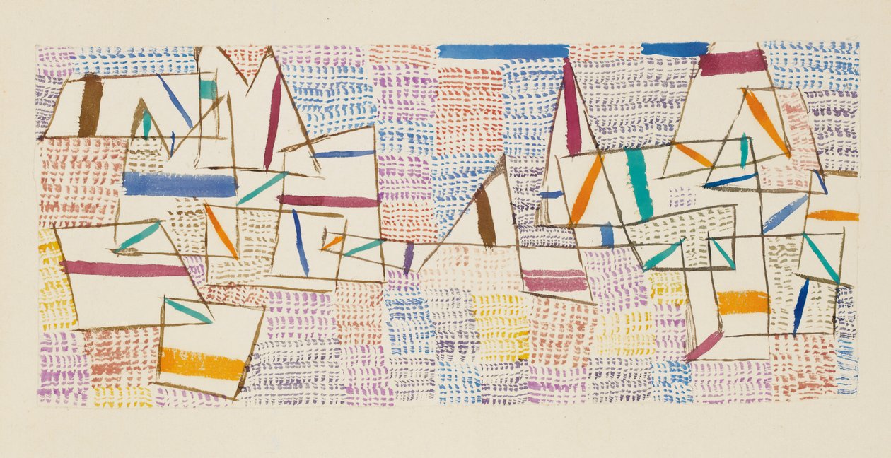 Costa da Provença 7, 1927. de Paul Klee
