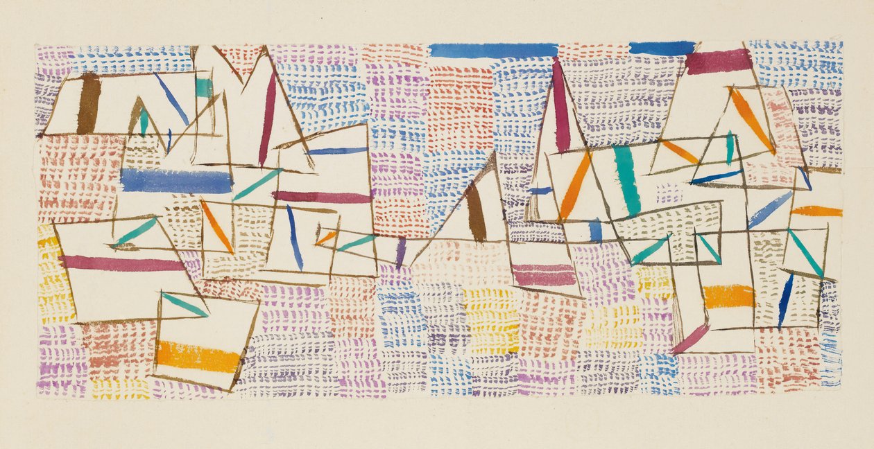 Costas de Provence 7, 1927. de Paul Klee