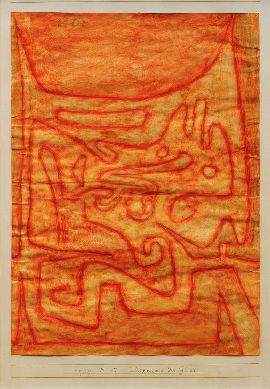 Daemon de brasas de Paul Klee