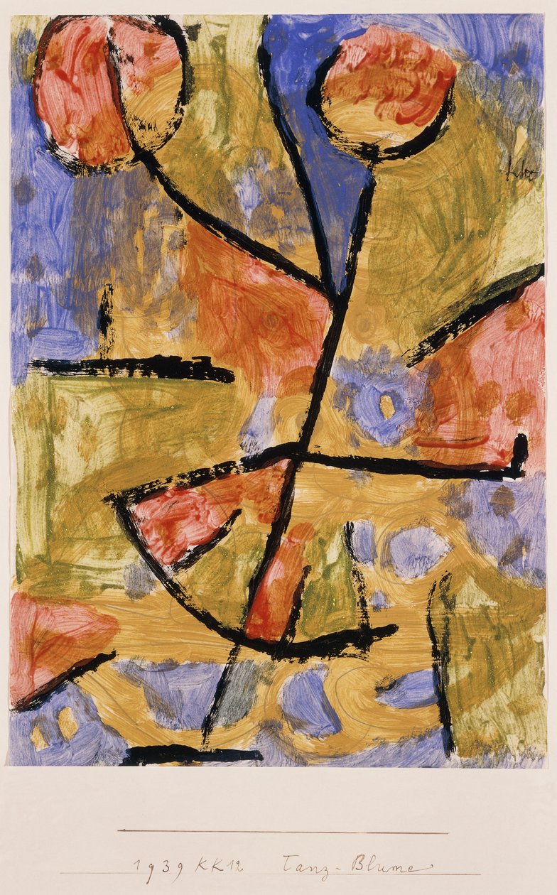 Dance-Flower; Tanz-Blume de Paul Klee