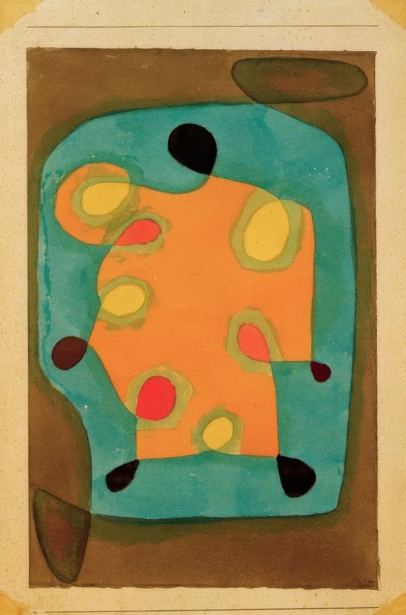 Design para um casaco de Paul Klee