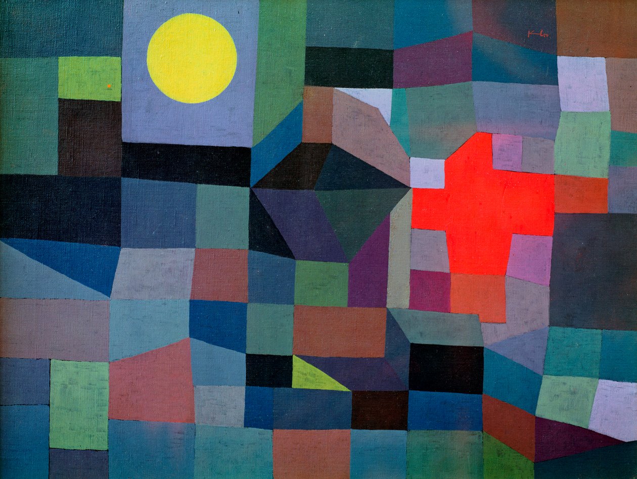 Fogo, Lua Cheia de Paul Klee