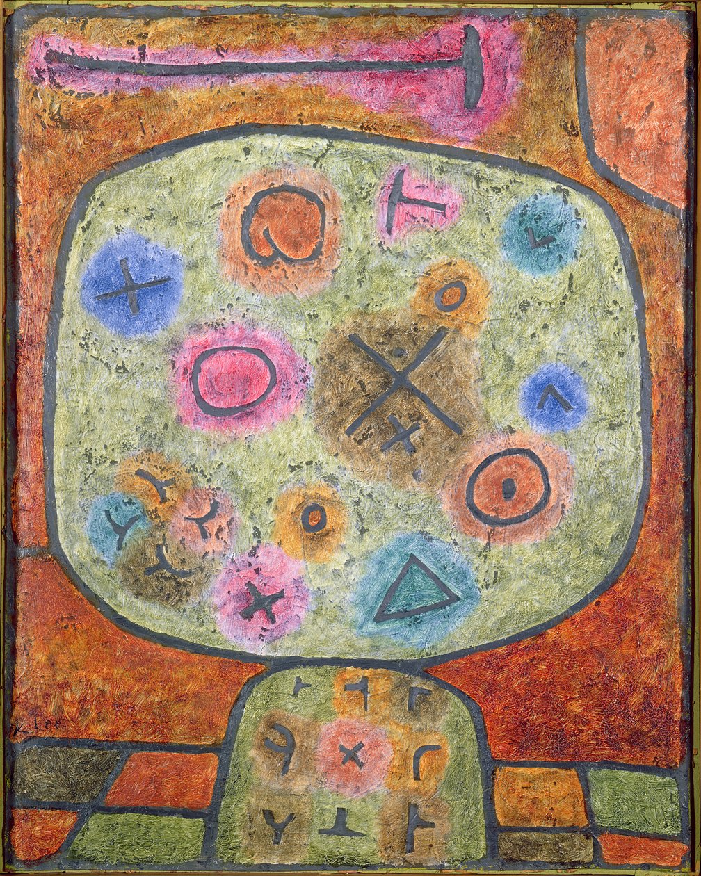 Flores em Pedra de Paul Klee