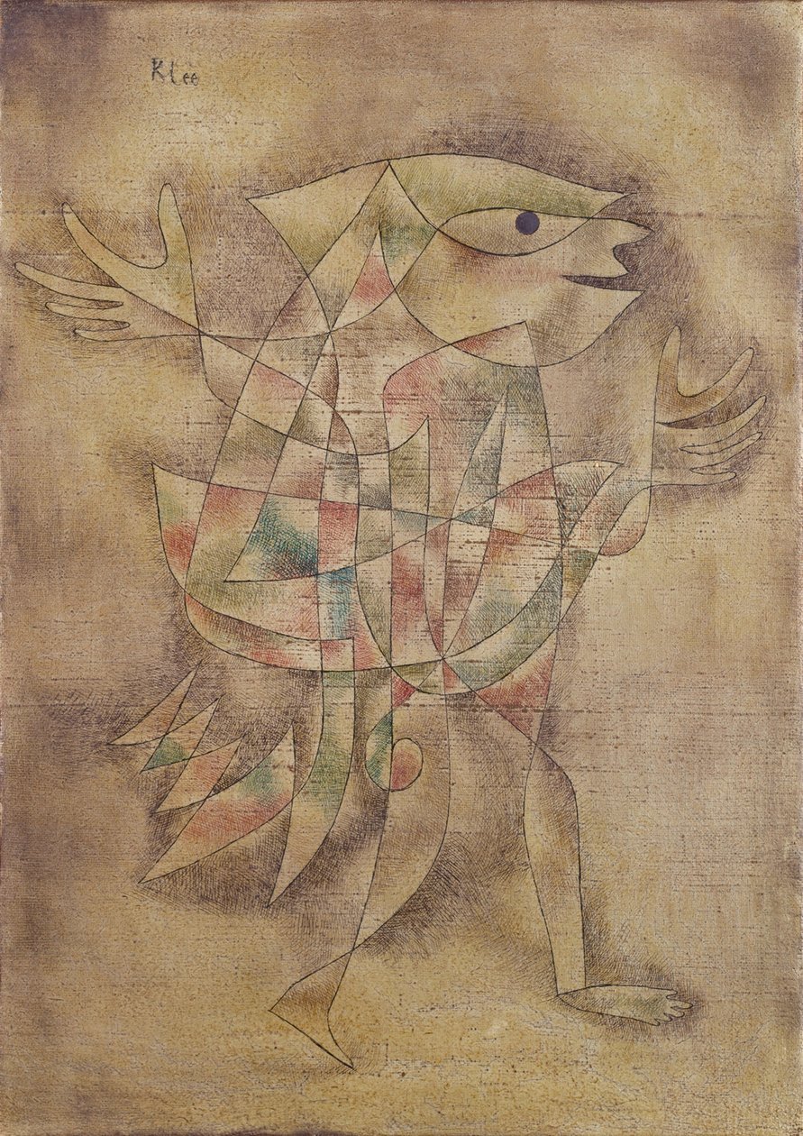 Tolo em Trance Narr em Trance, 1929 de Paul Klee