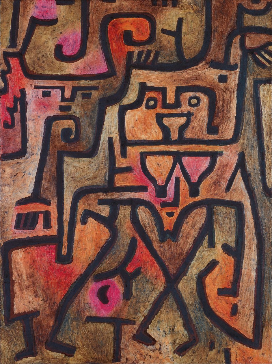 Bruxas da floresta, 1938. de Paul Klee