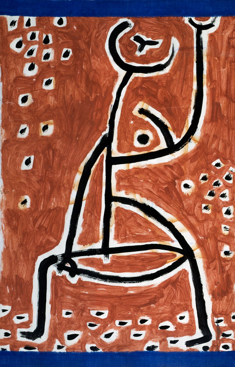 Mulher do desporto de Paul Klee