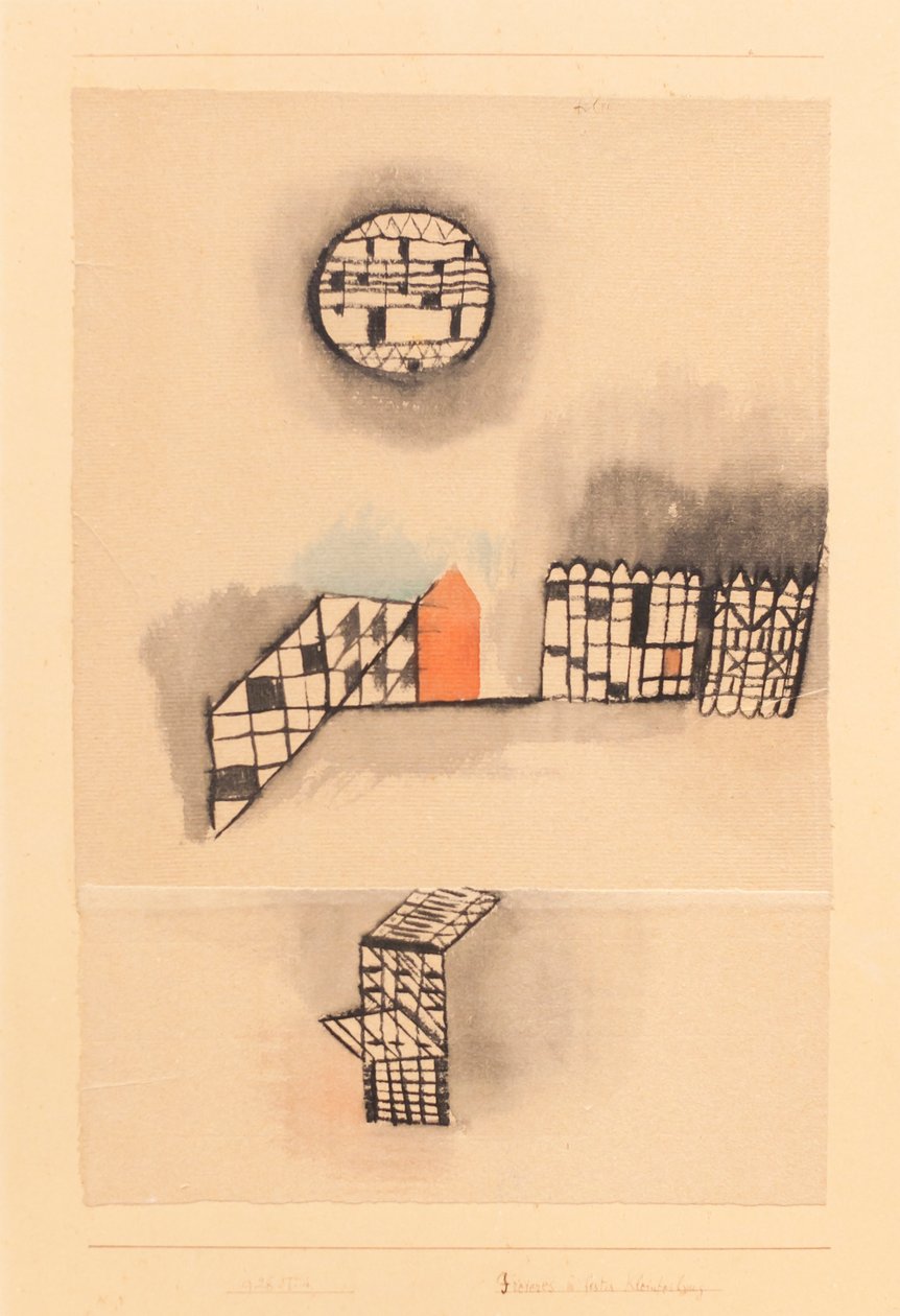 Mais livre em passo pequeno fixo de Paul Klee