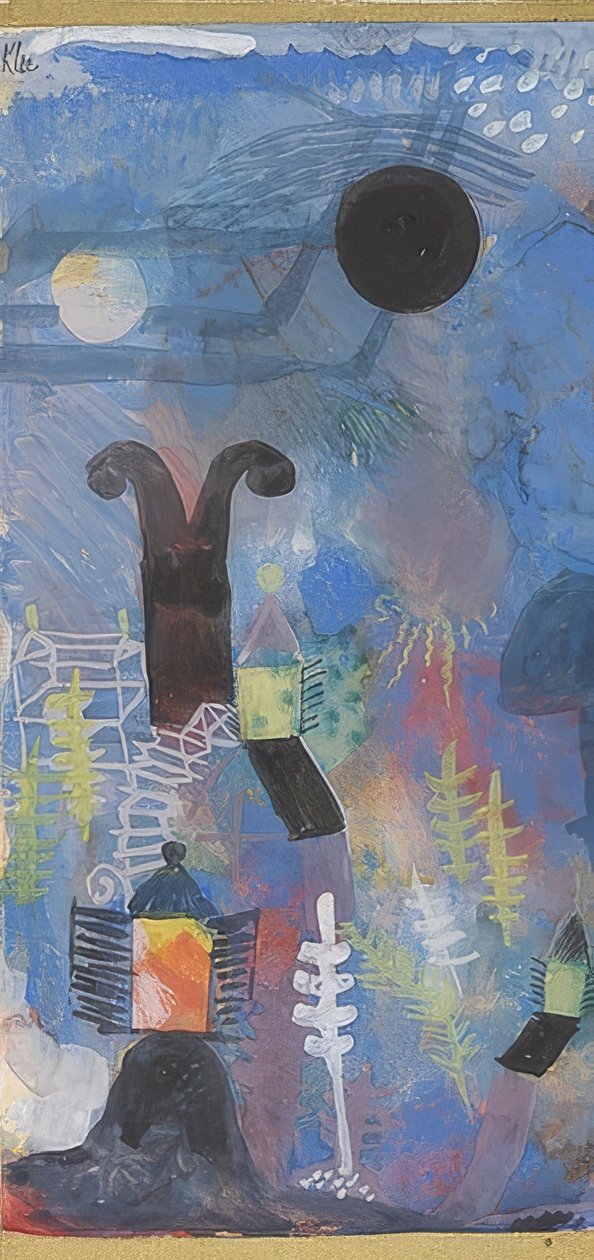 Jardim. 1918 de Paul Klee