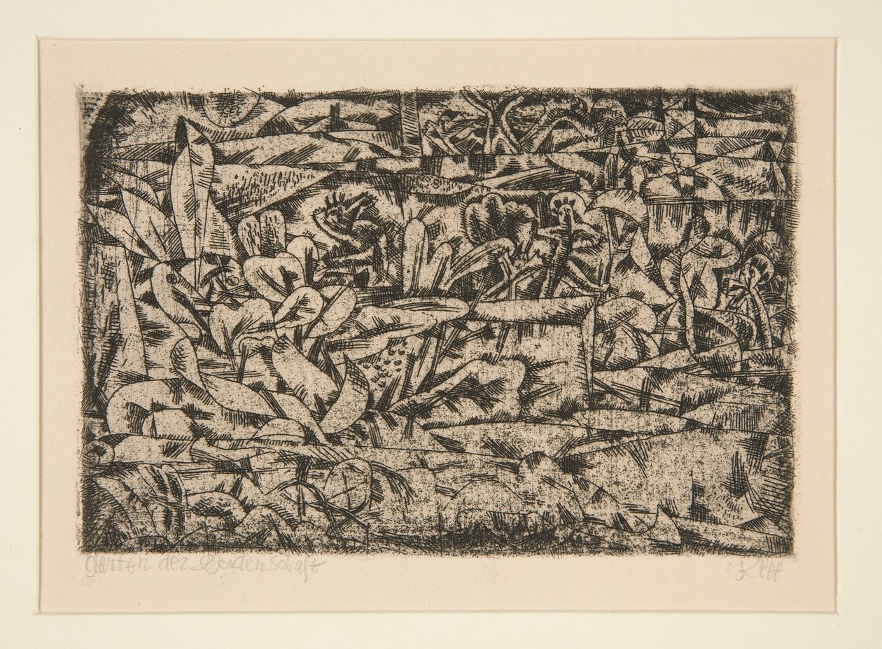 Jardim da Paixão p. 13 de Paul Klee