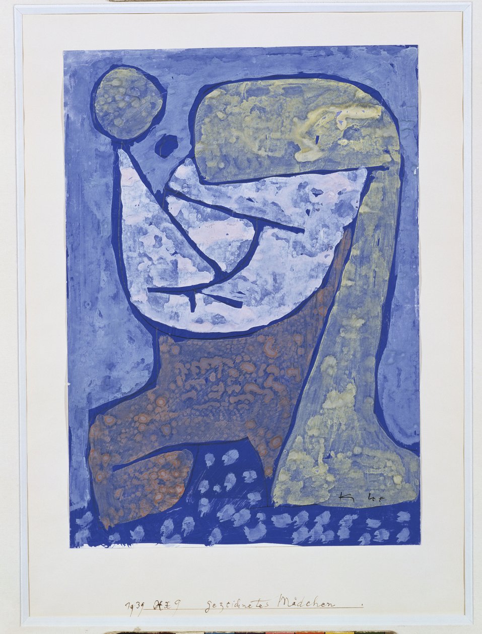 Gezcidinetes pinto de Paul Klee