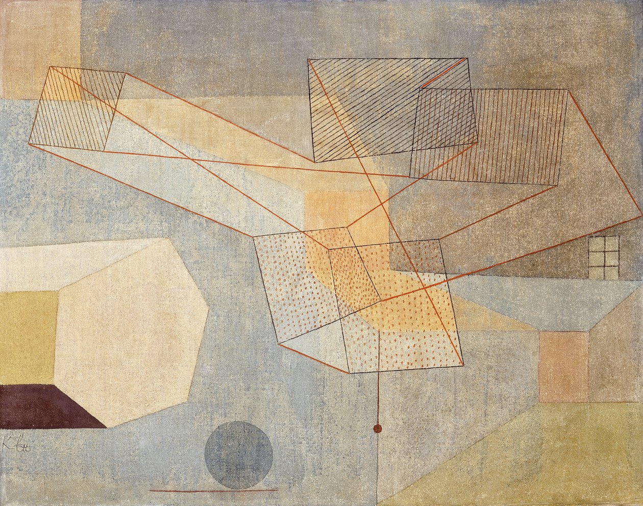 Deslizamento; Deslizamento de Paul Klee