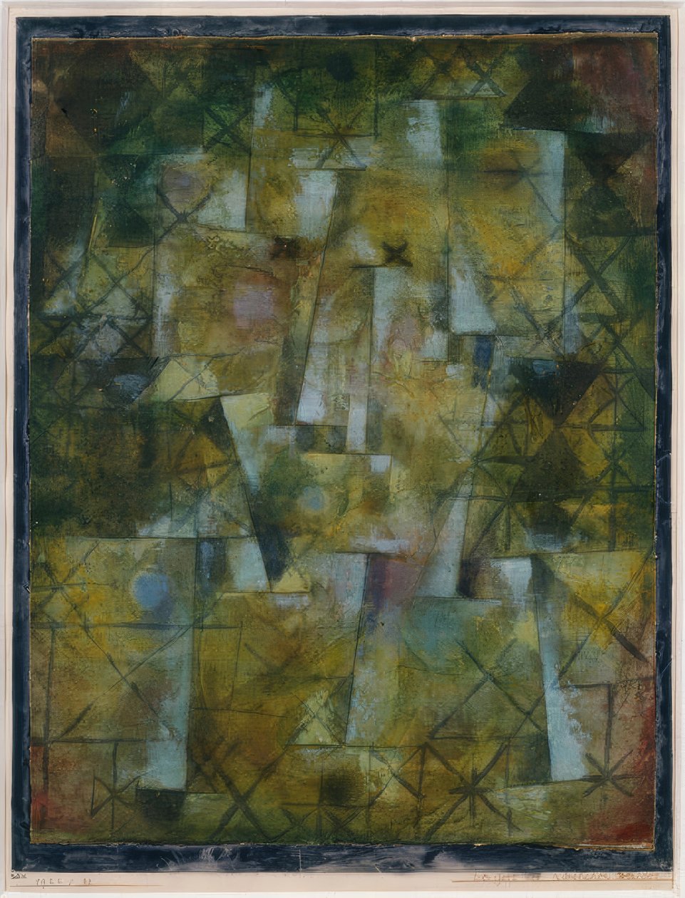 Deus da floresta do norte de Paul Klee