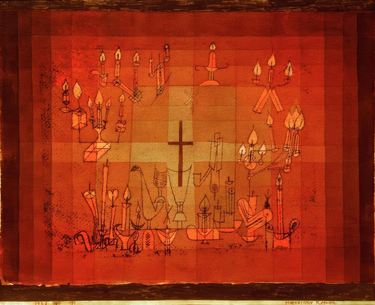 Requiem de Haeusliches de Paul Klee