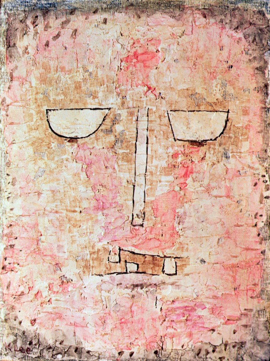 Chefe de um mártir de Paul Klee