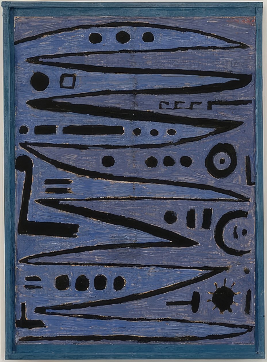 Heróicos golpes de arco. 1938 de Paul Klee