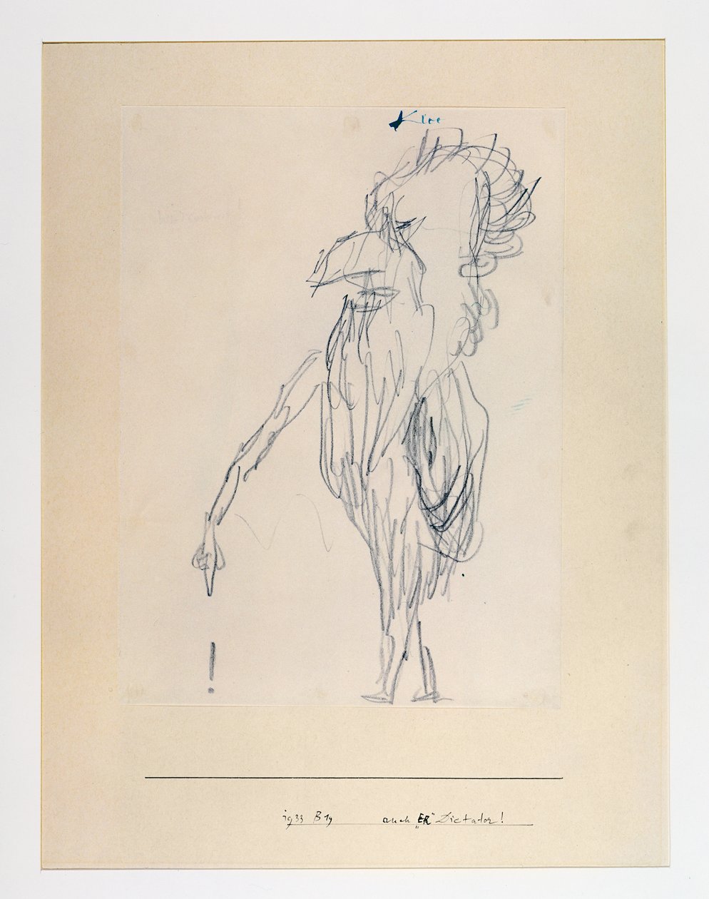 "Ele, um ditador também! de Paul Klee
