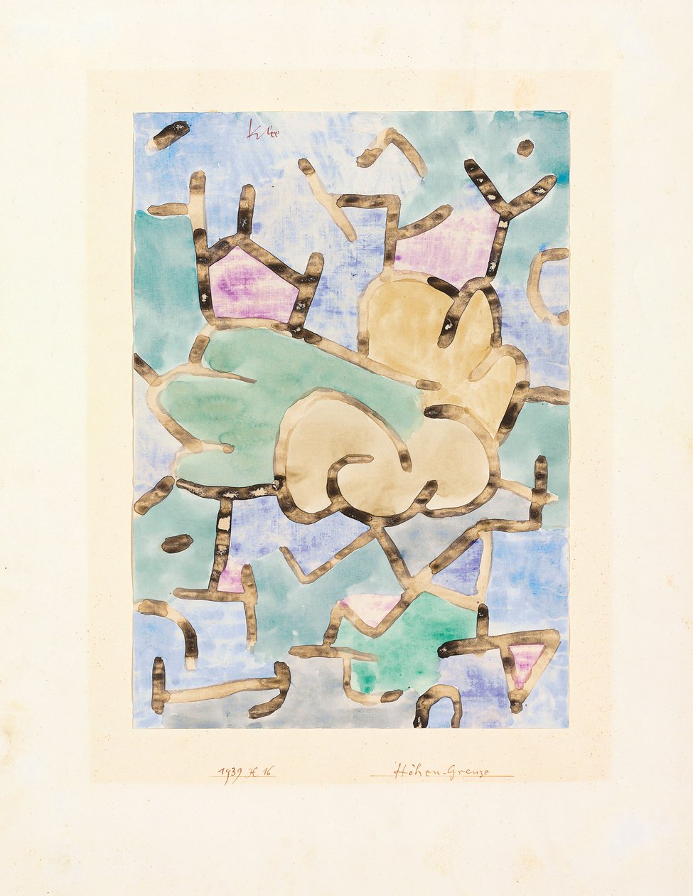Fronteira alta de Paul Klee