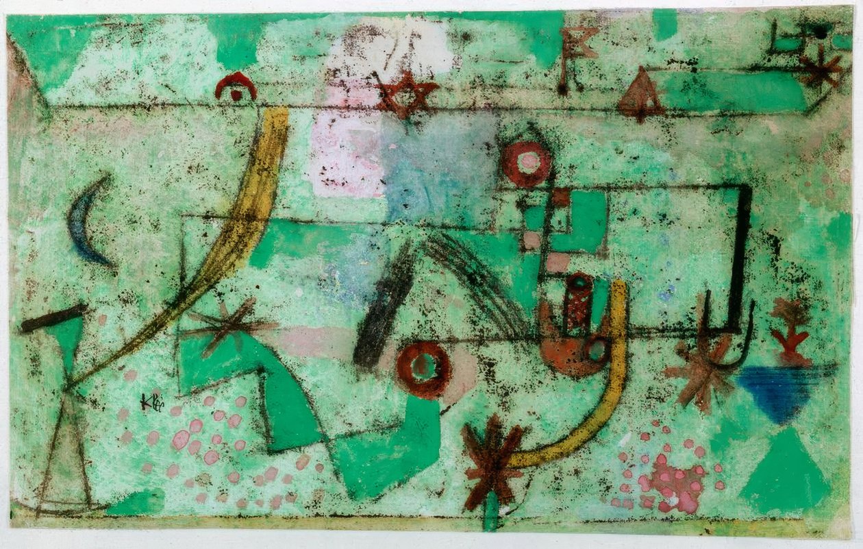 No estilo de Bach de Paul Klee