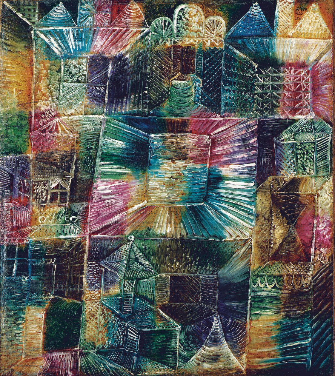 Kiosk-Architectur de Paul Klee