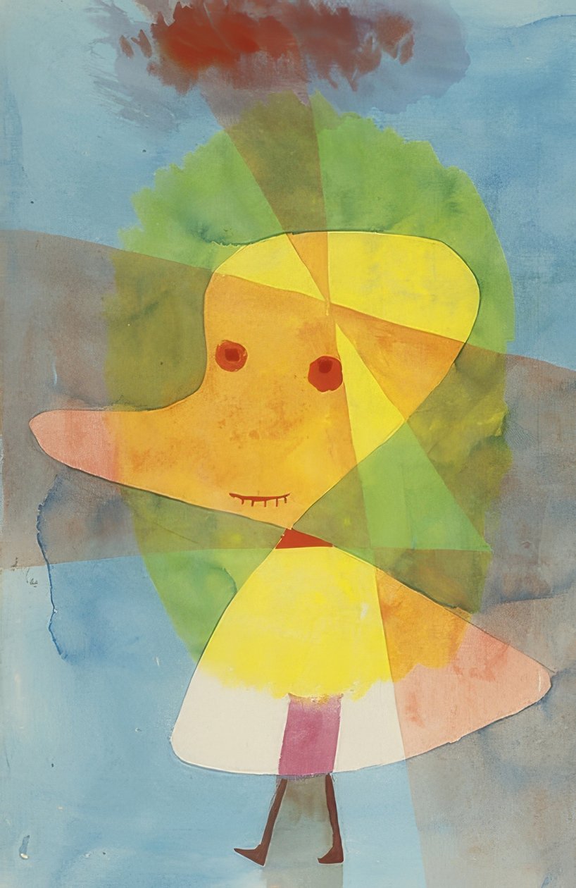 Pouco espírito de jardim. 1929 de Paul Klee