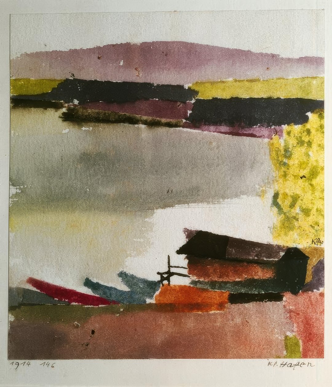Pequeno porto de Paul Klee