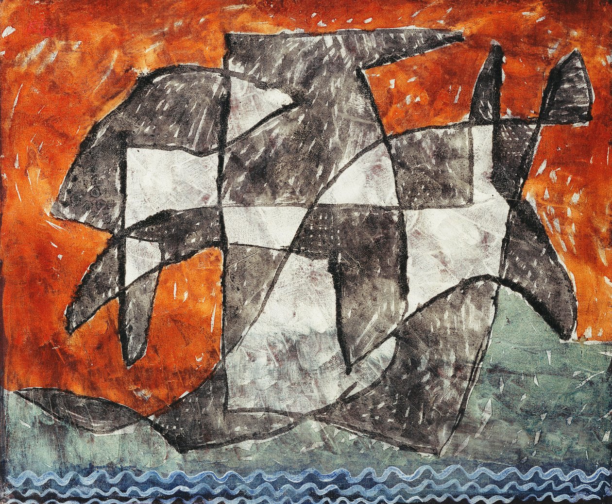 Lago Fantasma; Ver Gespenst de Paul Klee