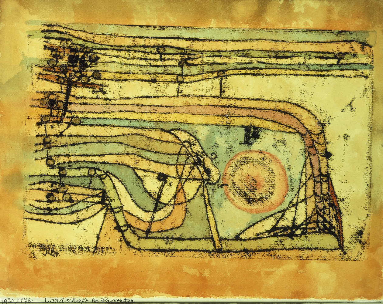 Balsa de terra no Pankenton de Paul Klee
