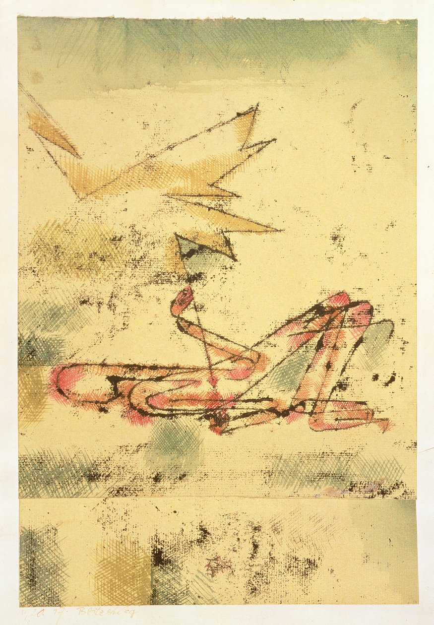Traumatismo Relâmpago de Paul Klee