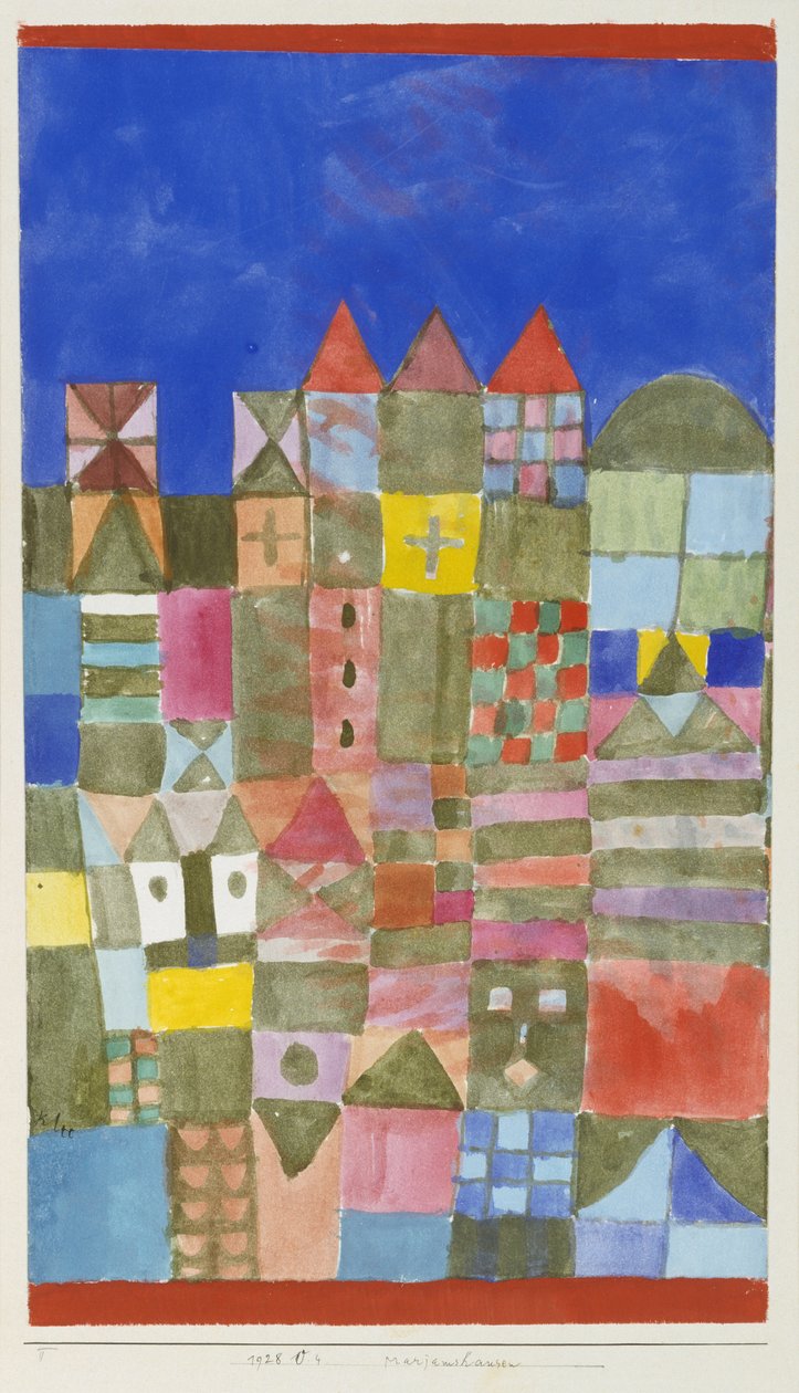 Casa de Mariam de Paul Klee