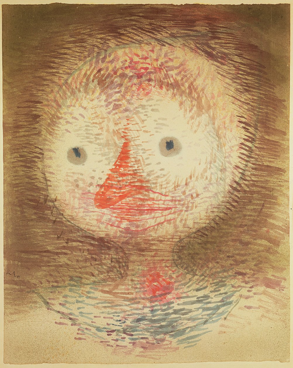 Máscara: Rapariga Tola de Paul Klee
