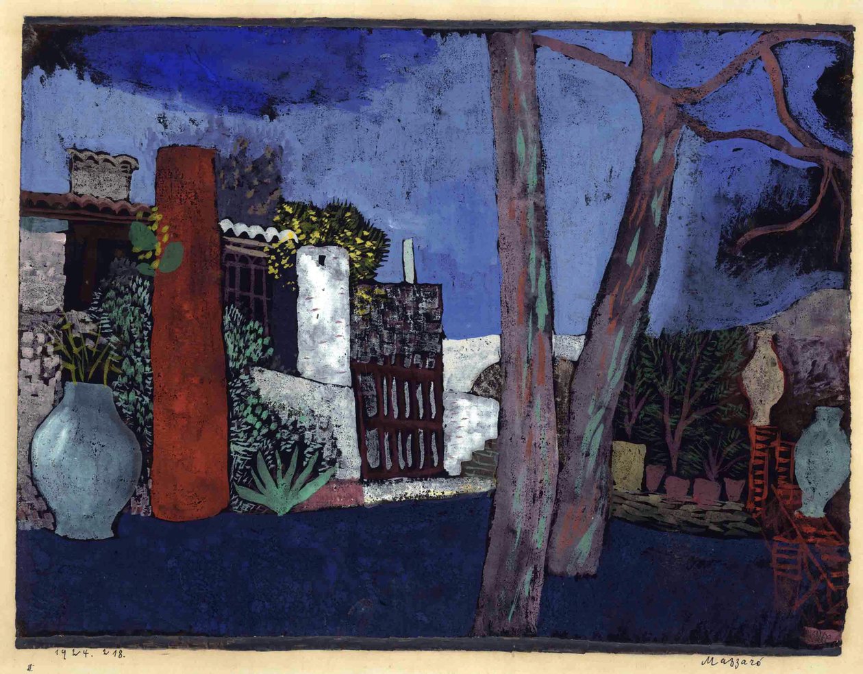 Mazzarò, 1924. de Paul Klee
