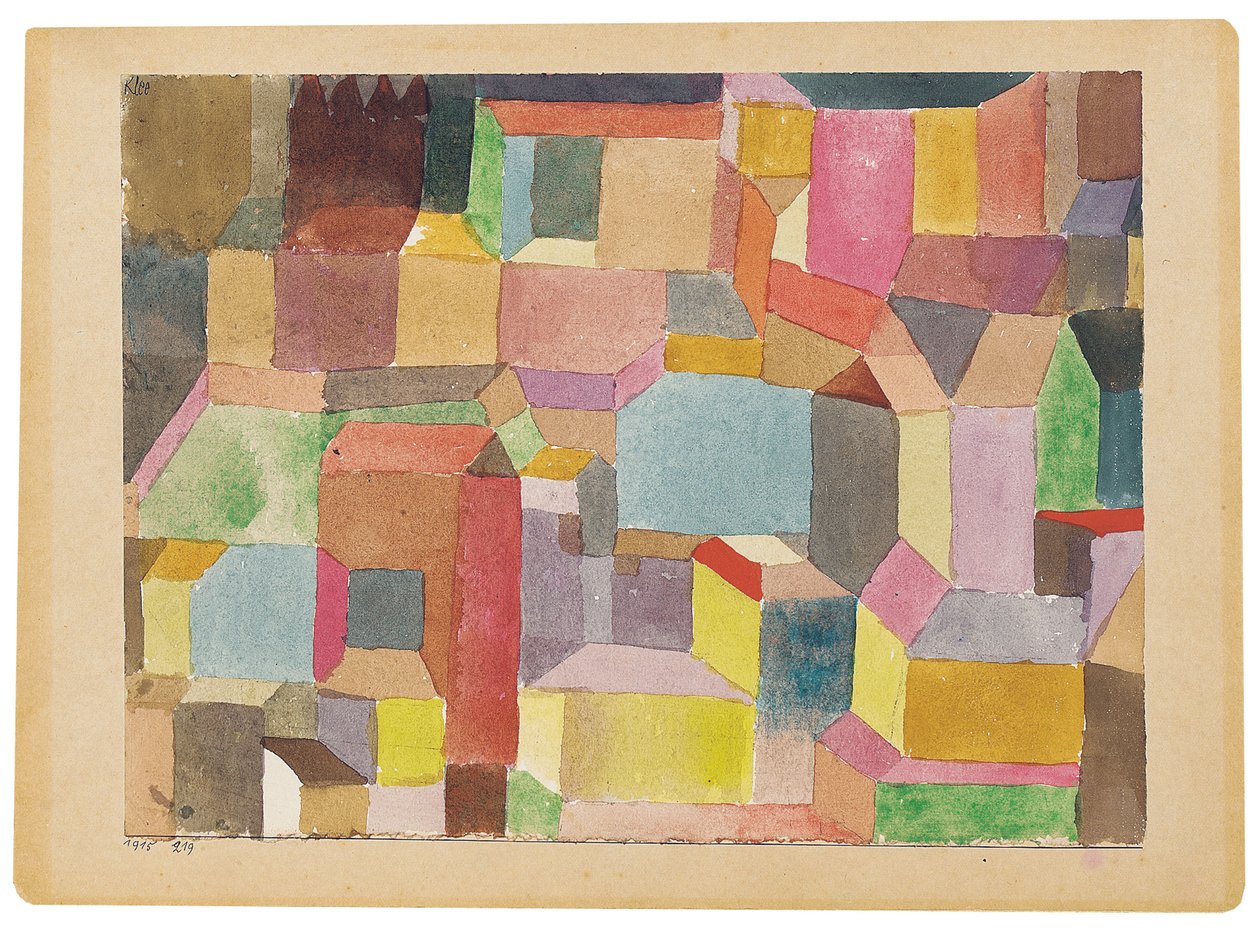 Cidade Medieval de Paul Klee