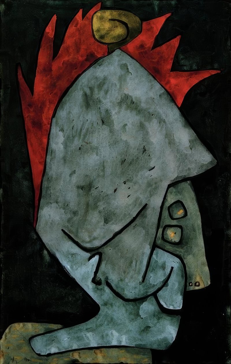 Mephisto como Pallas de Paul Klee