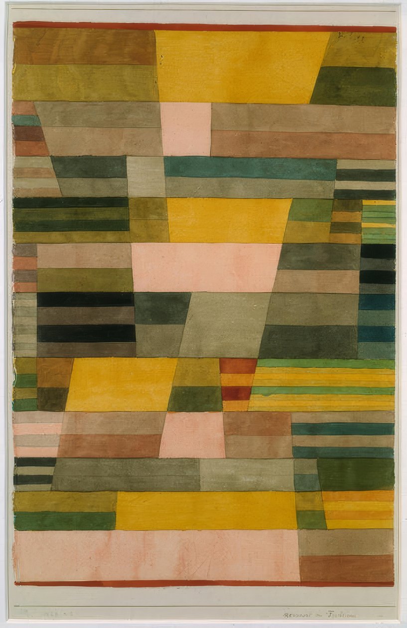 Monumento no país da fruta de Paul Klee