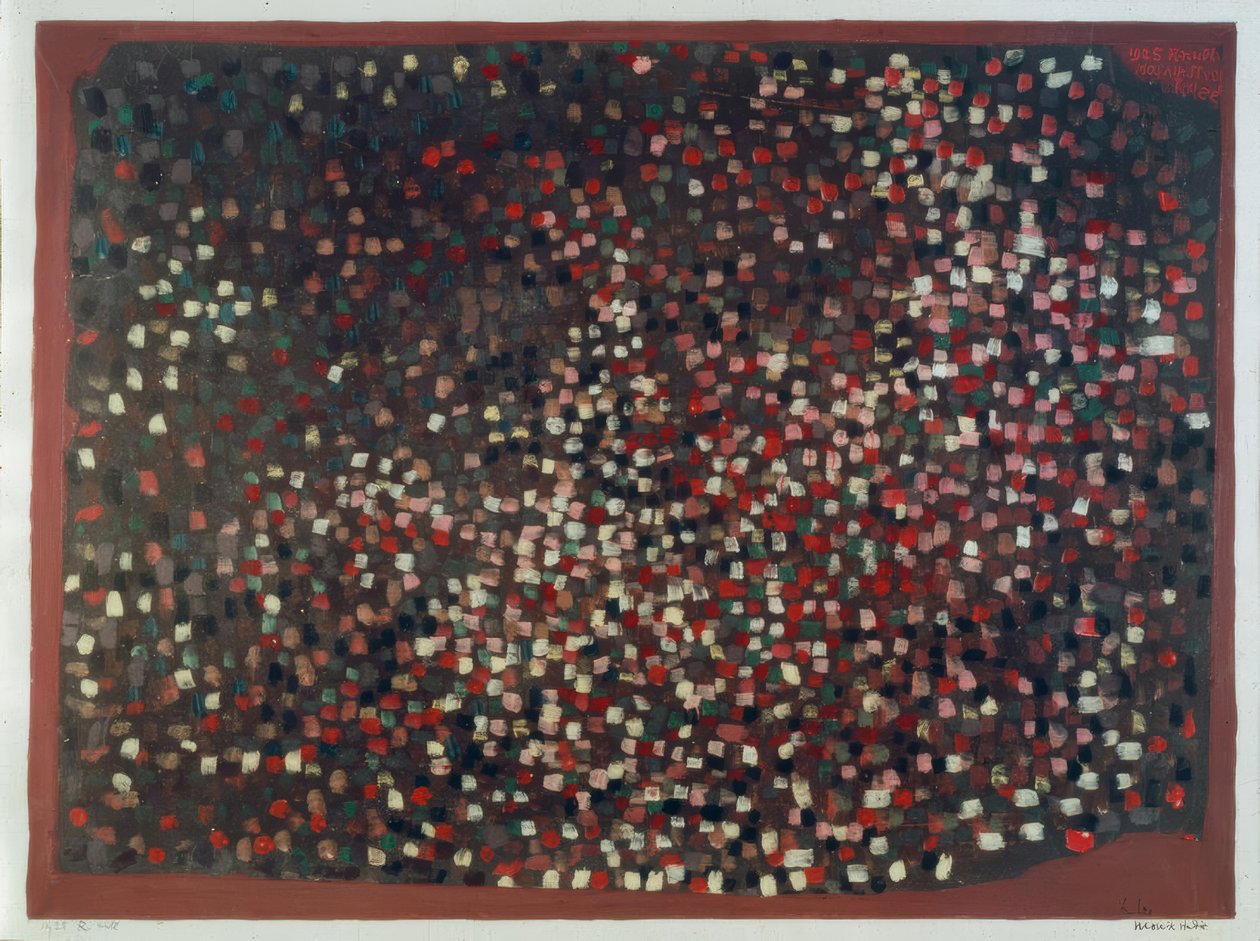 Estudo do mosaico de Paul Klee